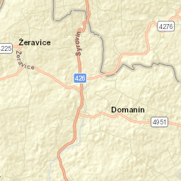 Žeravice Street Map