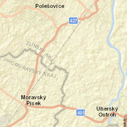 Nedakonice Street Map