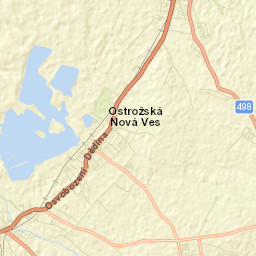 Ostrožská Nová Ves Street Map