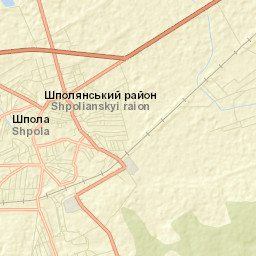 Shpola Street Map