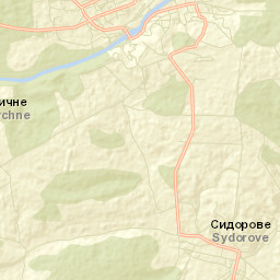 Svyatogorsk Street Map