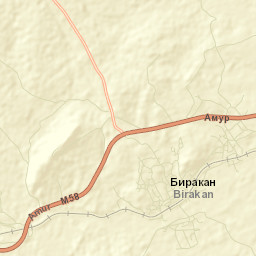 Birakan Street Map