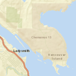 Ladysmith Street Map