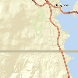 Osoyoos Street Map