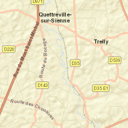 Quettreville-sur-Sienne Street Map