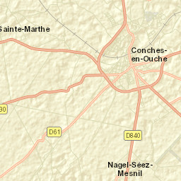 Conches-en-Ouche Street Map