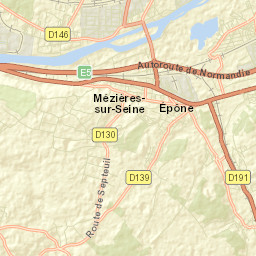 Aulnay-sur-Mauldre Street Map