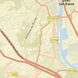 Triel-sur-Seine Street Map