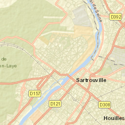Maisons-Laffitte Street Map
