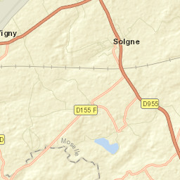Solgne Street Map