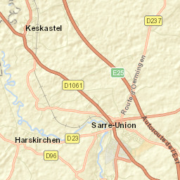 Keskastel Street Map