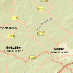 Soultz-sous-Forêts Street Map