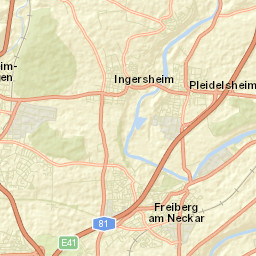 Pleidelsheim Street Map