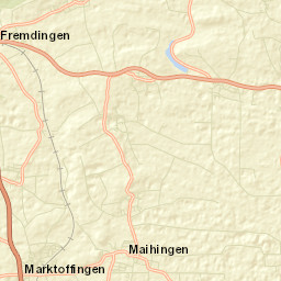 Marktoffingen Street Map