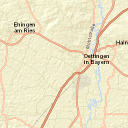 Oettingen in Bayern Street Map