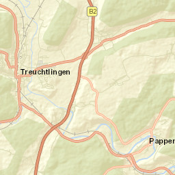Pappenheim Street Map