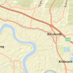 Kirchroth Street Map