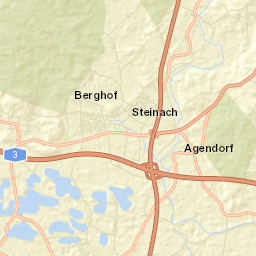 Steinach Street Map