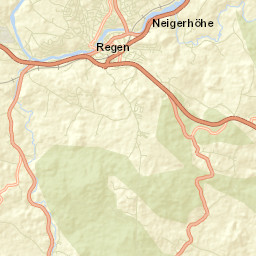 Regen Street Map