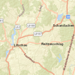 Litschau Street Map