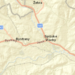 Žehra Street Map