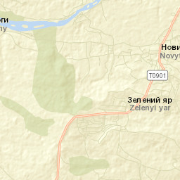 Novytsya Street Map