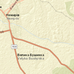 Nemyriv Street Map