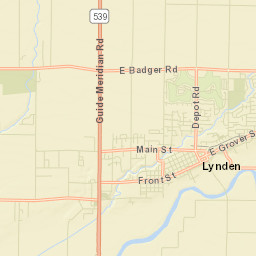 Lynden Street Map