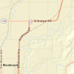 Nooksack Street Map