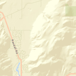 Peaceful Valley Street Map