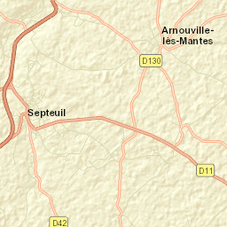 Septeuil Street Map