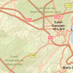 Chambourcy Street Map