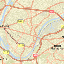 Montesson Street Map