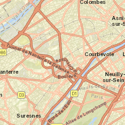 Neuilly-sur-Seine Street Map