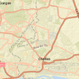 Chelles Street Map