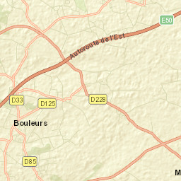 Bouleurs Street Map
