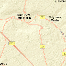 Saint-Cyr-sur-Morin Street Map