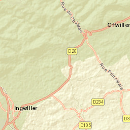 Ingwiller Street Map
