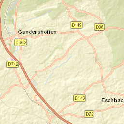 Gundershoffen Street Map