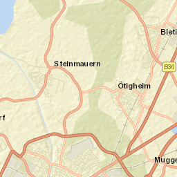 Steinmauern Street Map