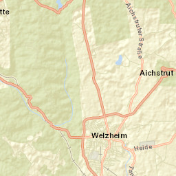 Welzheim Street Map