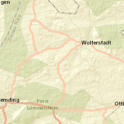 Wolferstadt Street Map
