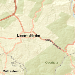 Langenaltheim Street Map