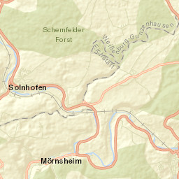 Solnhofen Street Map