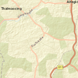 Thalmassing Street Map