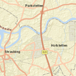 Parkstetten Street Map