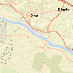Hunderdorf Street Map
