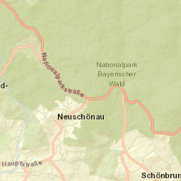 Neuschönau Street Map