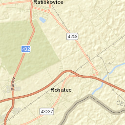 Ratíškovice Street Map