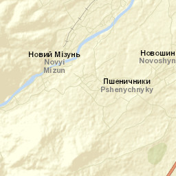 Dolyns’kyy Rayon Street Map